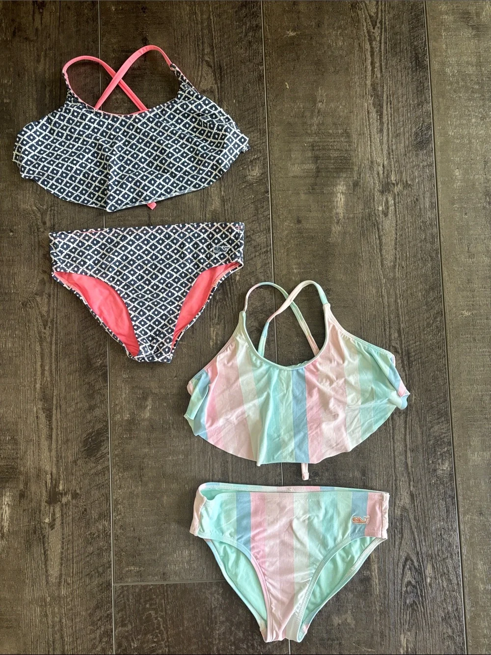 2 Vineyard Vines 2 piece swimsuits